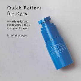 Bioelements Quick Refiner for Eyes - 0.5 fl oz - Wrinkle-Reducing, Gentle AHA & Lactic Acid Peel for Eyes - All Skin Types - Vegan, Gluten Free - Never Tested on Animals