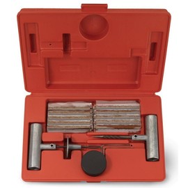 J&R Quality Tools Tire Repair Kit Set to Plug Flat and Punctured Tires | 35-Piece Set