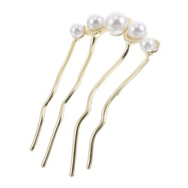 Ipetboom Metal Hair Bun Maker for Women Vintage Prong U Shape Fork Clips Durable and Lightweight Styling Tool for Easy Updos and Buns Hair Accessories for All Occasions