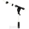 K&M 210/9 Compact Microphone Stand - Pure White