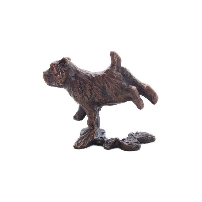 Butler & Peach - Solid Bronze Miniature Westie