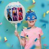 JINLAIYUN 12 mascherine decorative per compleanno, maschera per cartoni animati,