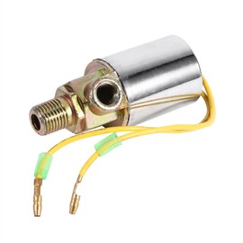 Qiilu Electromagnetic valve of the air horn, electric electromagnetic valve of the air horn from truck train, 1 piece, 24 V, resistant, 1/4 inch.