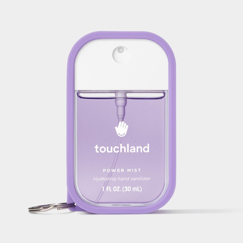 Touchland Hand Sanitizer Mist Case 1FL. OZ., Protective and Stylish