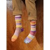 Solmate Socks - Mismatched Crew Socks; Made in USA; Hazel