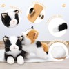 MorisMos Cat Teddy Set, 2pcs 42cm Realistic Kitten Soft Toy,