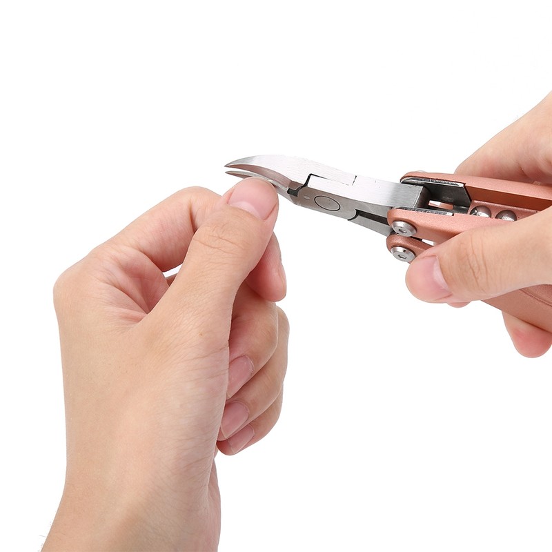 Stainless Steel Foldable Dead Skin Trimmer Clipper Multifunction Manicure Pedicure