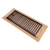 Razo White Oak Wood Floor Register, Drop in Vent Cover