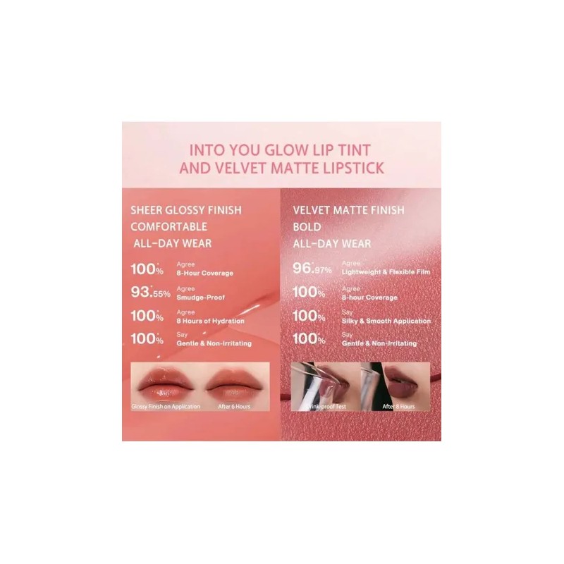 Into You Glow Lip Tint Moisturizing And Nourishing