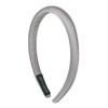 Ladies Classic Solid Color Satin Headband - Color: Lavender