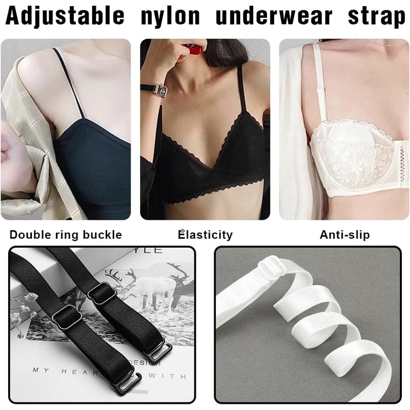 3 Pairs Bra Straps Holder, Bra Straps Wide, Straps for