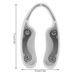 HAOHIZE Wine Foil Cutter, Foil Cutter for Wine Bottles Wine Jar Opener Wine Foil Cutter Tool Stainless Blades Foil Remover Wine Bottle Opener Tin Wrapper Opener Foil Paper Cutter (White)