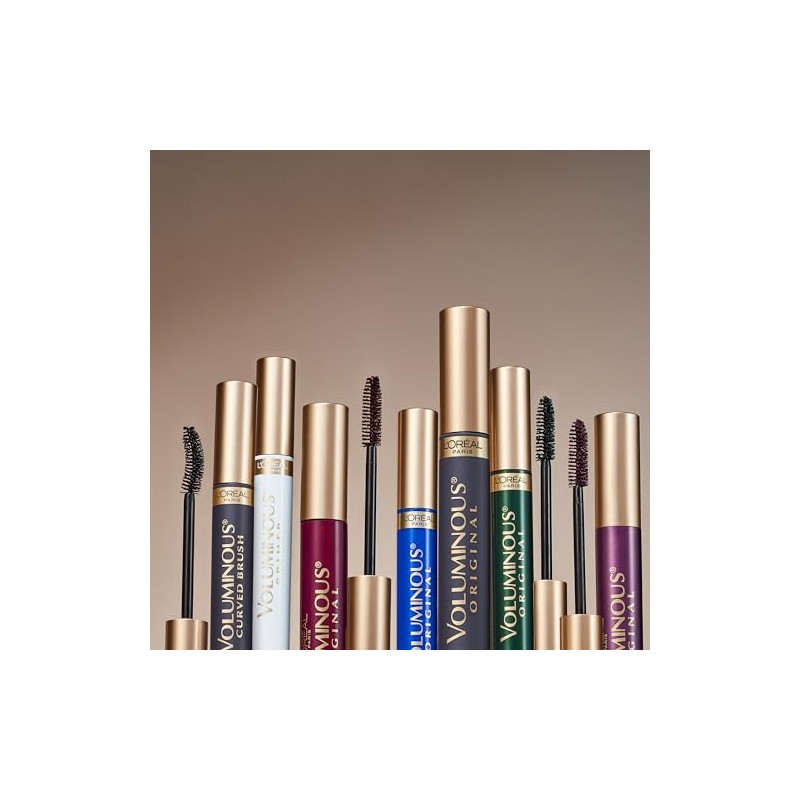 LOreal Paris Makeup Voluminous Original Volume Building Mascara, Deep Burgundy,