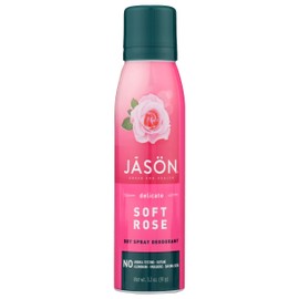Jason Deodorant Spray Soft Rose, 3.8 Ounce (Pack of 1)