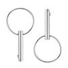 uxcell 2Pcs 6mmx21mm Quick Release Pins, 316 Stainless Steel Marine