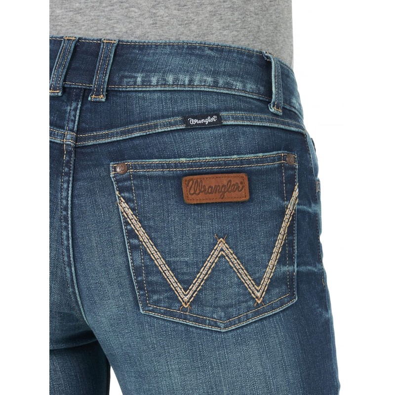 Wrangler Retro Mae Jeans elásticos de Tiro Medio para Mujer,