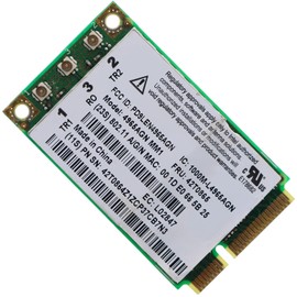Deal4GO 4965AGN 802.11n 300Mbps Adaptador inalámbrico mini PCIe WiFi de doble banda 42T0865 reemplazo para Lenovo IBM ThinkPad X61 X60 T61 R61 Z60
