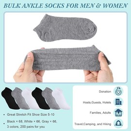 15 Pares Calcetines para Hombre y Mujer, Calcetas Deportivas Algodon Transpirables, Calcetin Invisible Tines Cortos, Calcetines Bajos Paquete de 15pares