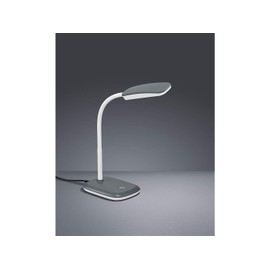 Reality Leuchten Boa A+ R52431187 Desk Lamp, Acrylic, 3.5 W, Integrated, Titanium-Coloured, 25 x 11 x 36 cm