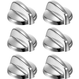 WB03T10284 Knobs Burner Control Knobs Compatible with General Electric GE Range/ Stove/ Oven Knob Replace for AP4346312 PS2321076 (6 Pack)
