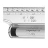 VViViD Measuring Rolling Ruler for Drawing, Design, Drafting Student, School