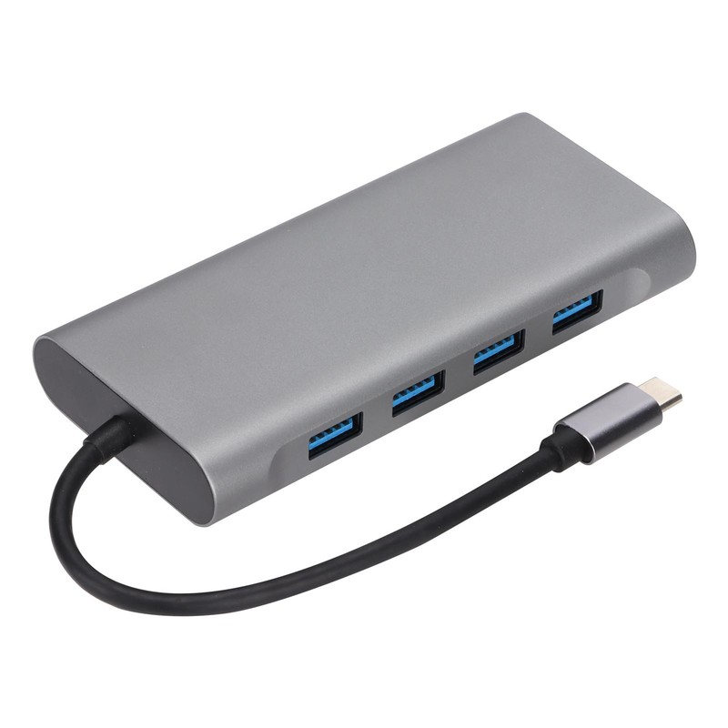 USB C Docking Station 11 in 1 Durable Sturdy 87W