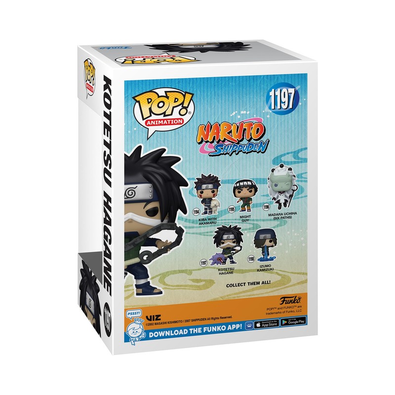 Funko Pop! Animation: Naruto - Kotetsu Hagane with Weapon