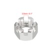 sourcing map M12 x 1.75mm Pitch 304 Stainless Steel Slotted
