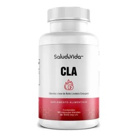 Cla (ácido Linoleico Conjugado) Saludvida 90 Cápsulas Sin Sabor
