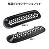 Vancroser Wrangler Front Grille Cover Mesh Cover Grille Insert Front