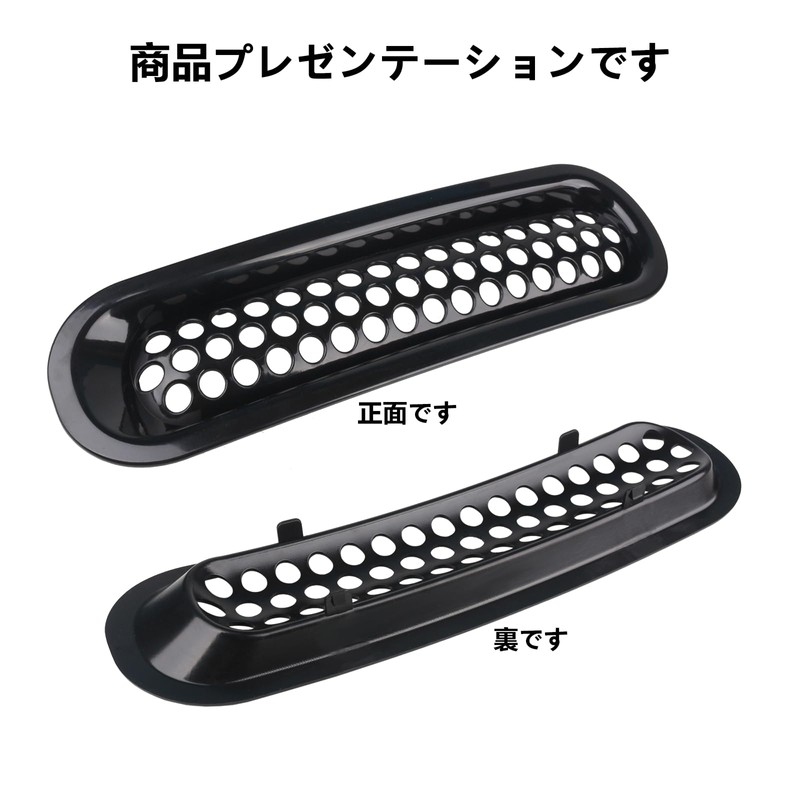 Vancroser Wrangler Front Grille Cover Mesh Cover Grille Insert Front