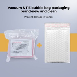 Vabiooth Frosted Microscope Slides Kit, 100 Pcs Pre-Cleaned Blank Microscope Slides and 100 Pcs 22x22mm Square Coverslips Cover Glass for Monocular Binocular Trinocular Microscopes