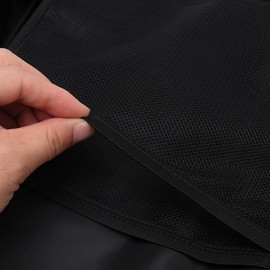 allcoupon Document Bag with Lock, 3-Layer File Storage Case Portable Organizer Bag, with Zipper for Passport Certificates Legal File