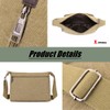 X-cross Shoulder Bag, Cross, Cross, Shoulder Bag, Pockets, Multiple Storage,