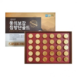 Agarwood Gold Health Gift Set Agarwood Pills 3.75g Donguibogam Holiday Gift Set 30 Pills Red Ginseng x / 침향단골드 건강선물세트 침향환 3.75g 동의보감 명절 선물세트 30환 홍삼 x