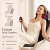 comrelax Vibrating Back Massager for Chair with Heat & Cooling,