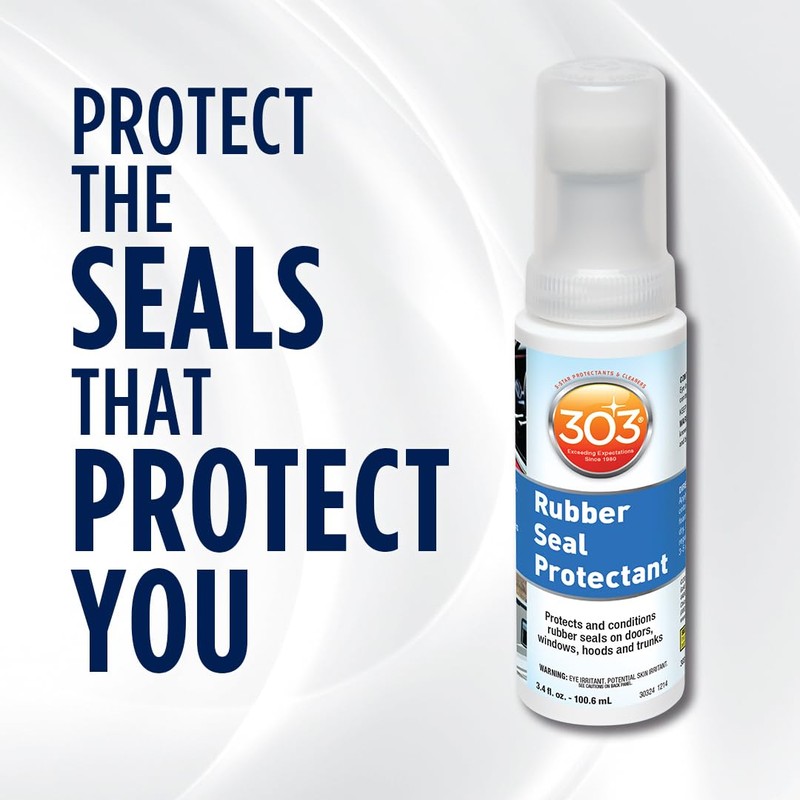 303 Products Rubber Seal Protectant – Protects & Conditions Seals