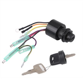 Boat Ignition Key Switch Assembly for Mercury Outboard Remote Control Box 87-17009A5
