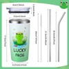 saerryor Frog Gifts for Women Girls,20oz Insulated Tumbler Socks Makeup