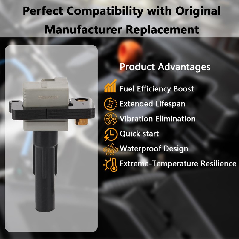 UF480 OEM Ignition Coil - Compatible with Subaru 2002 2003