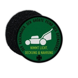 Copytec 9 cm Patch Enemy of the Grenadier Fun German Army Tank Grenadier Fun #34123