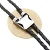 Bowties.jp prt0169 Western Native American Style Wolf Loop Tie Necklace,