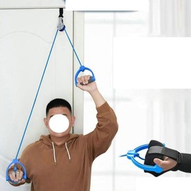 도르래 어깨 각도 조절기 안정기 어깨슬 어깨슬링 교정기 일반형 [업그레이드 장갑 2개] Pulley Shoulder Angle Adjuster Stabilizer Shoulder Slingshot Shoulder Sling Corrector Standard Type [Upgraded Gloves 2 Pieces]
