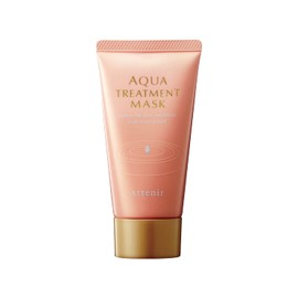 Attenir Aqua Treatment Mask, 2.8 oz (80 g), Approx. 3 Month Supply, Before Lotion, Gel Pack, No Rinse, Moisturizing, Dry Care, Cuticle Care, Face Mask, Gentle Fruity Scent