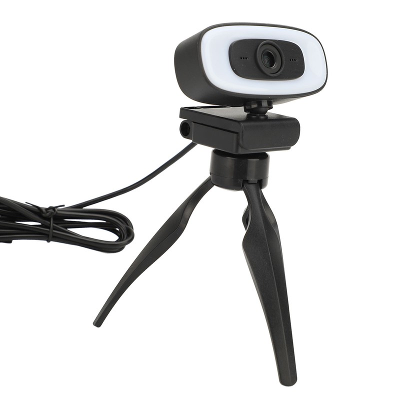 Computer Camera Driverless 3840x2160P USB 2.0 with Fill Light Microphone