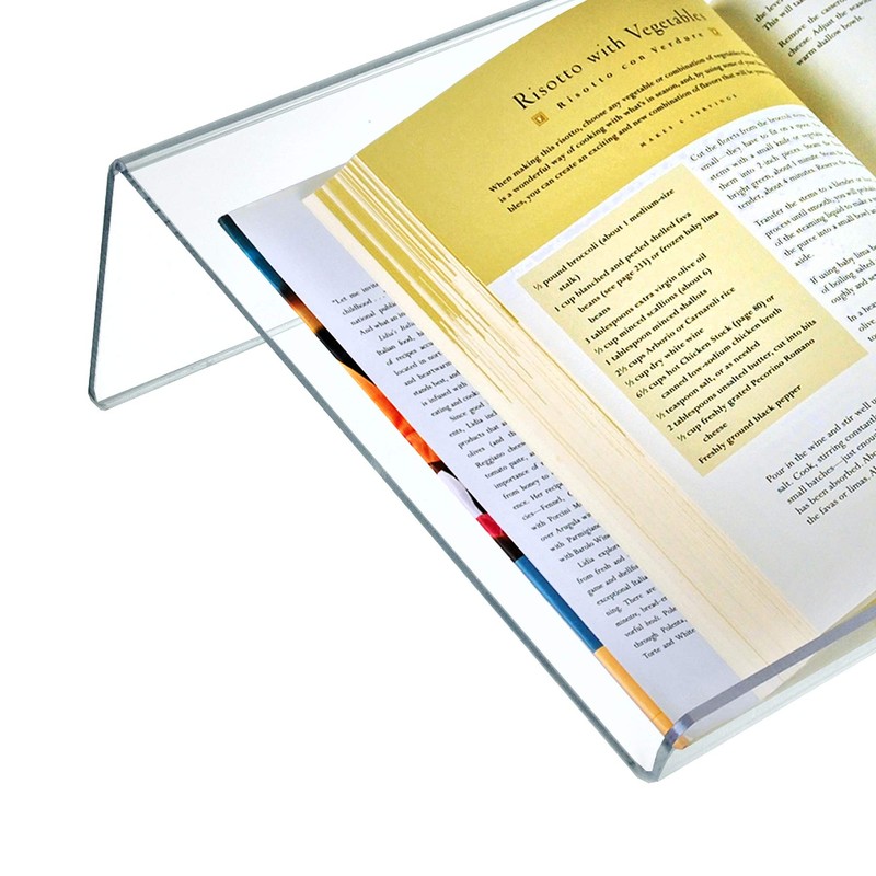 Azar Displays - 515542 - Acrylic Book Stand Holder 3/16"