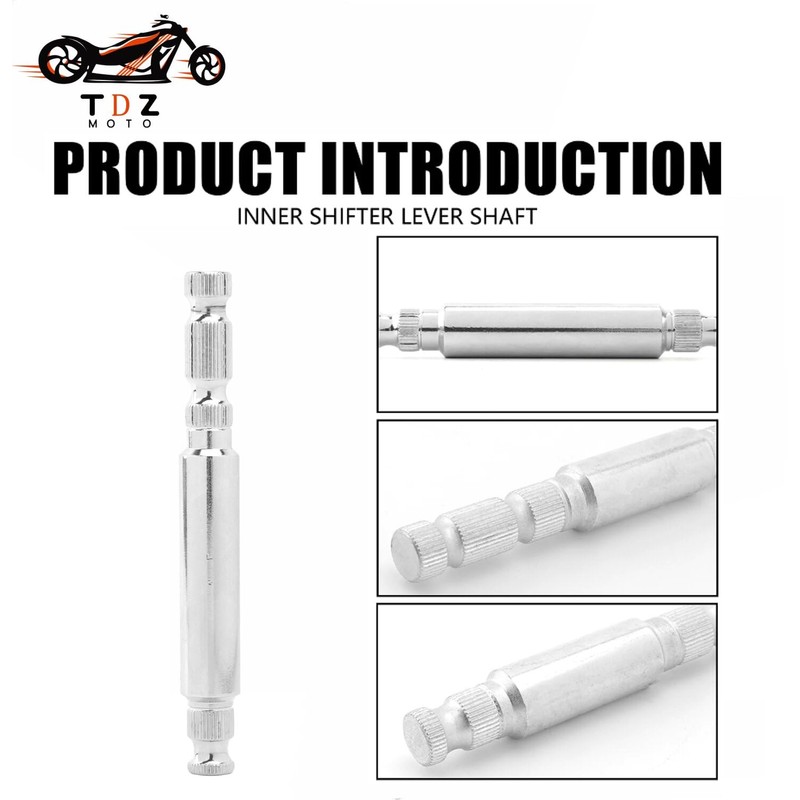 TDZ MOTO Steel Inner Shifter Lever Shaft Fit for Harley
