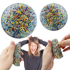 Plstod Skin Picking Fidget, 2 Pieces Picky Pad, Picky Party Pad Fidget, Skin Picking Fidget Squeeze Toys, Fidget Toy for Skin Picker, ADHD OCD Fidget Toys for Adults, Children