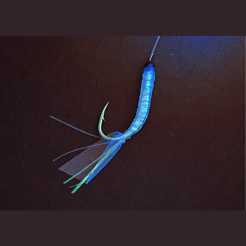 Hayabusa FS702 Embankment Jigging Sabiki EX Keimura Real Shirasu 2-Hook