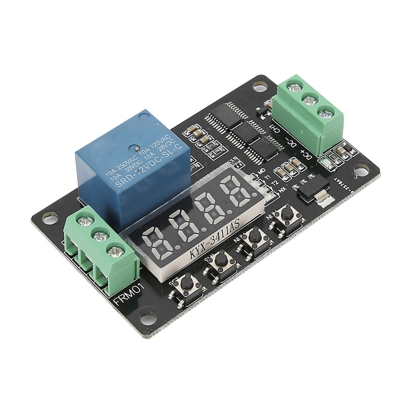 GT100 Multifunction Direct Current DC 12V FRM01 Timer Cycle Self